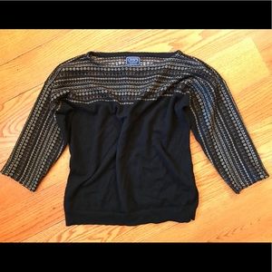 EUC Chaps Sweater, Black
